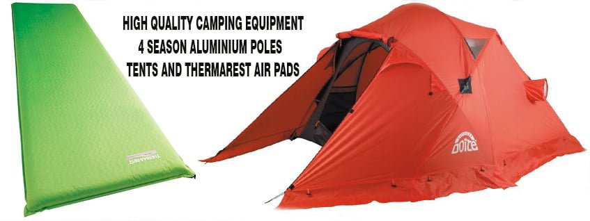 4 SEASON TENTS AND THERMAREST PAD QUECHUAS
